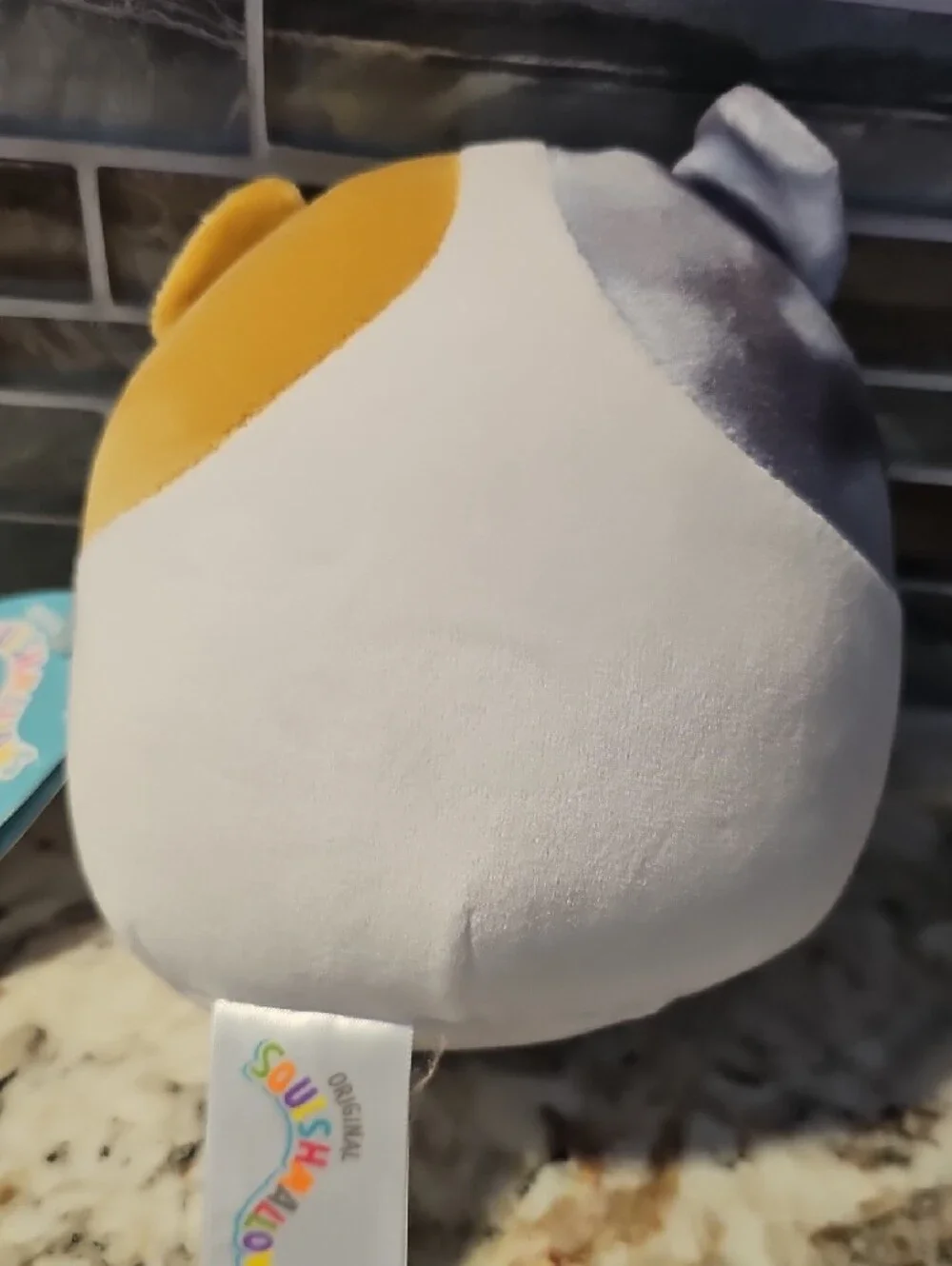 Squishmallows Gray, Cream & Pink Plush Animal Trio